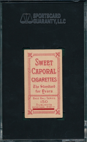 1909-1911 T206 Gilbert Sweet Caporal Cigarettes SGC 60