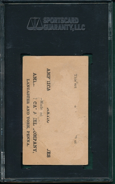 1922 E121-120 Grover Alexander American Caramel SGC 10