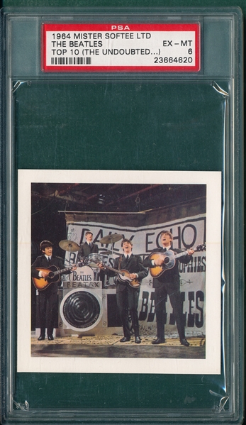 1964 Mister Softee Ltd, The Beatles, PSA 6