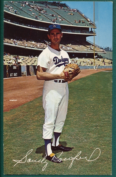 1960s Dodgers PCs W/ Koufax & Drysdale