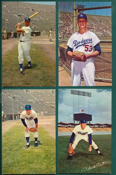 1960s Dodgers PCs W/ Koufax & Drysdale