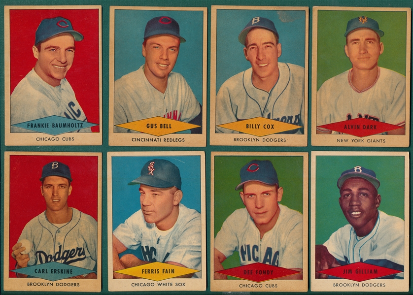 1954 Red Heart Dog Food Near Set (32/33) W/ Musial SGC