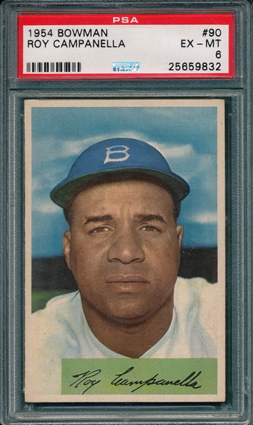 1954 Bowman #90 Roy Campanella PSA 6