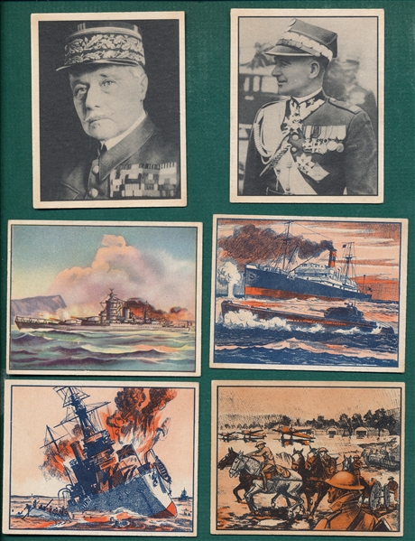1939 Gum Inc. War News Pictures Lot of (12)