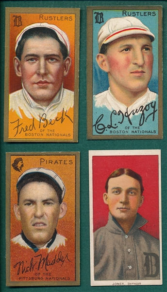 1909-1911 T205 & T206 Lot of (4) SGC Trimmed