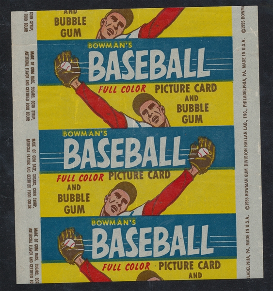 1955 Bowman Baseball Penny Wrapper