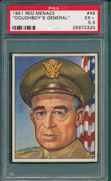 1951 Red Menace #48 Doughboy's General PSA 5.5
