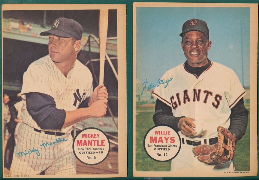 1967 Topps Posters Complete Set (32)