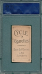 1909-1911 T206 Crandall, Cap, Cycle Cigarettes PSA 4 *460 Series*