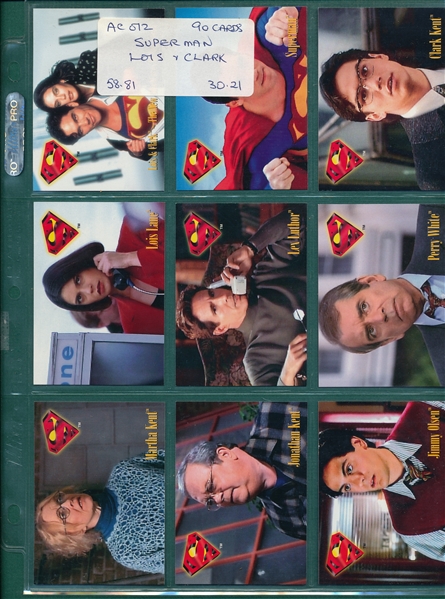 1994-95 Skybox Non Sports Sets Superman (2), X-Files, and Star Trek Lot of (4) 