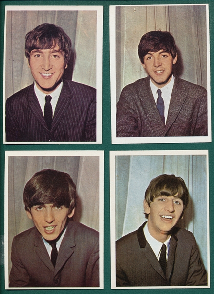 1964 Topps Beatles Color Complete Set (64)