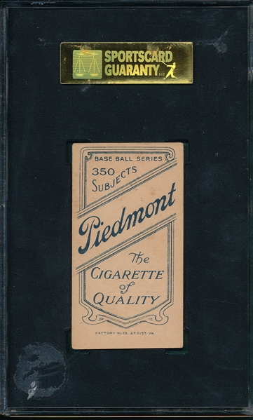 1909-1911 T206 Moeller Piedmont Cigarettes SGC 60