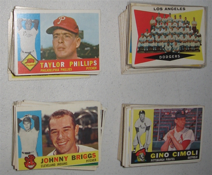 1960 Topps Lot of (235) W/ Hodges