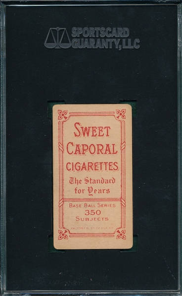 1909-1911 T206 Dubuc Sweet Caporal Cigarettes SGC 45
