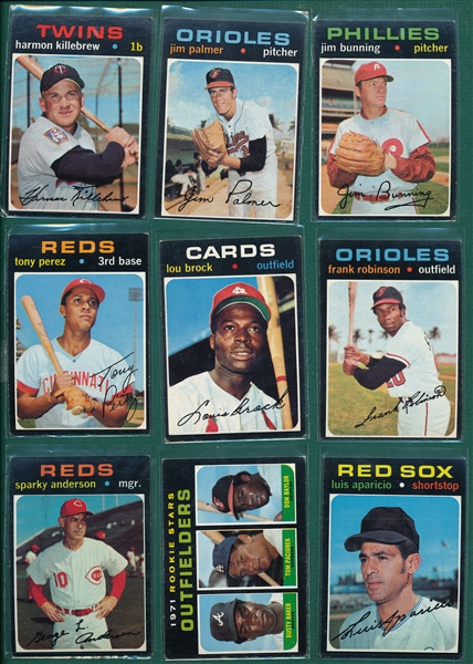 1971 Topps Baseball Complete Set (752) *Crease Free*