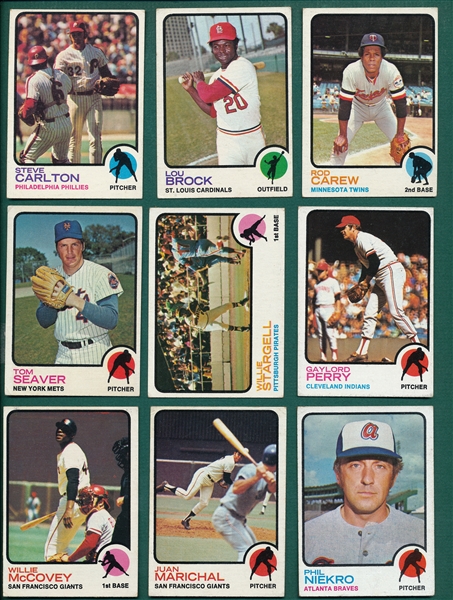 1973 Topps Baseball Complete Set (660) *Schmidt Rookie*