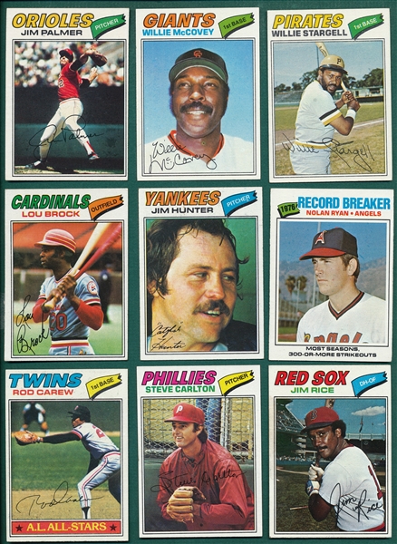 1977 Topps Baseball Complete Set (660) *Dawson Rookie*