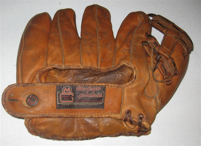 Joe Cronin MacGregor Gold Smith Baseball Glove