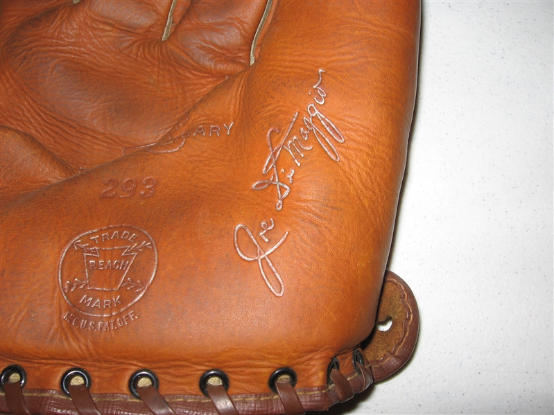 Joe DiMaggio Reach Split Finger Baseball Glove 