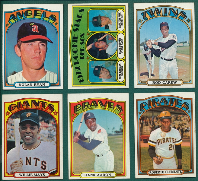 1972 Topps Baseball Complete Set (787) W/ Wrapper *Crease Free*