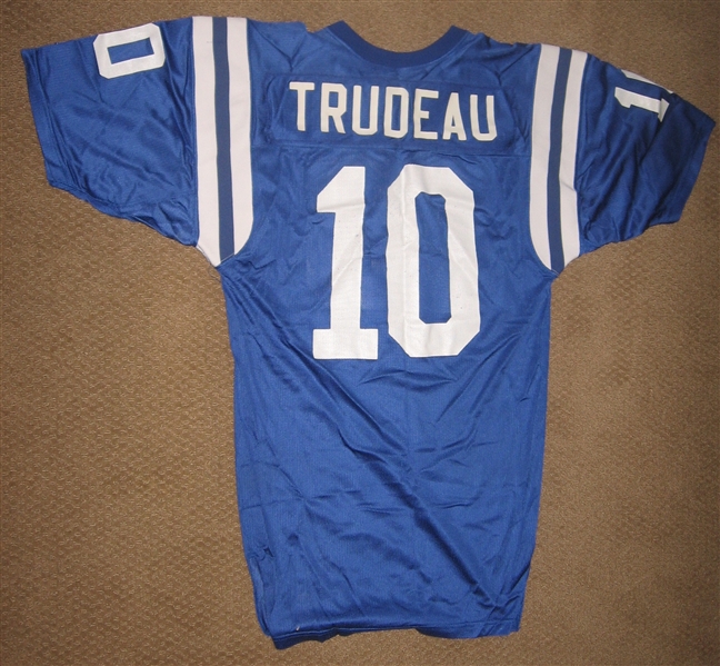 Jack Trudeau Indianapolis Colts Jersey