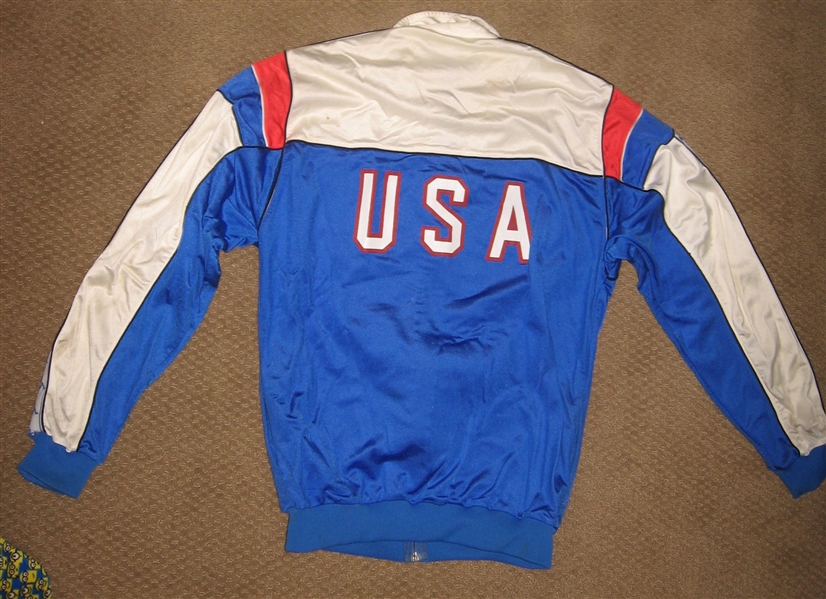 US Track & Field Team Warm Up Jacket & Hoodie Lot of (2)