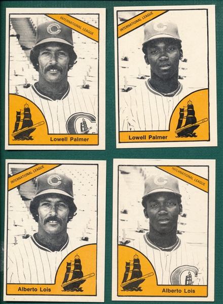 1977 TCMA Columbus Clippers Complete Set (24) W/ Corrections