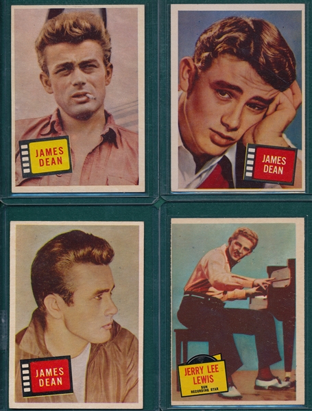 1957 Topps Hit Stars Complete Set (88) W/ Wrapper