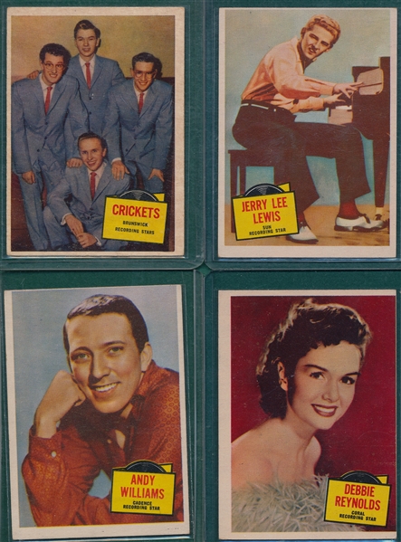 1957 Topps Hit Stars Lot of (72) W/ #65 James Dean