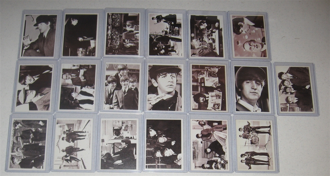 1964 Topps Beatles A Hard Days Night Complete Set (55) *High Grade*