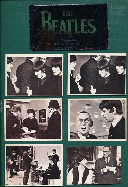 1964 Topps Beatles A Hard Days Night Lot of (23) W/ Wrappers & #55 Last Card