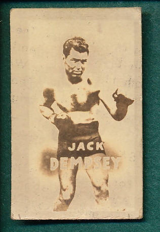 1948 Topps Magic Photo Boxing Series A, Lot of (5) W/ Jack Dempsey