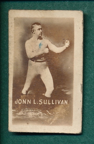 1948 Topps Magic Photo Boxing Series A, Lot of (5) W/ John L. Sullivan
