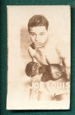 1948 Topps Magic Photo Boxing Series A, Lot of (5) W/ Joe Louis