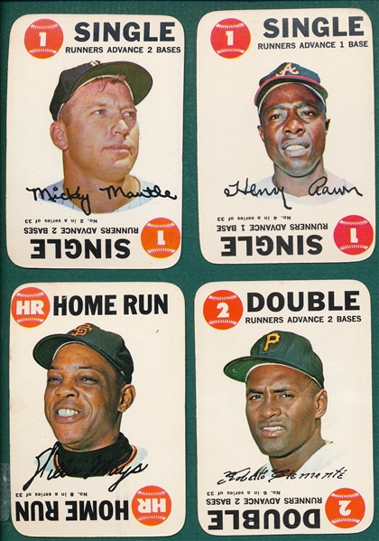 1968 Topps Game Complete Set (33)