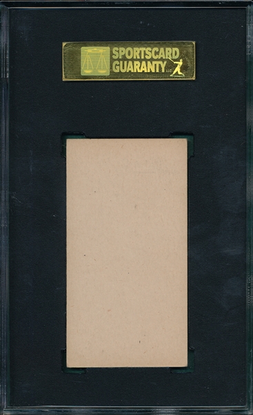 1916 M101-5 #013 Chief Bender, Blank Back, SGC 60
