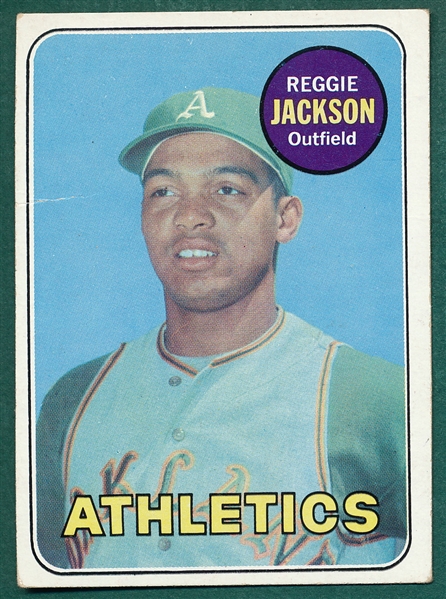 1969 Topps #260 Reggie Jackson, Rookie