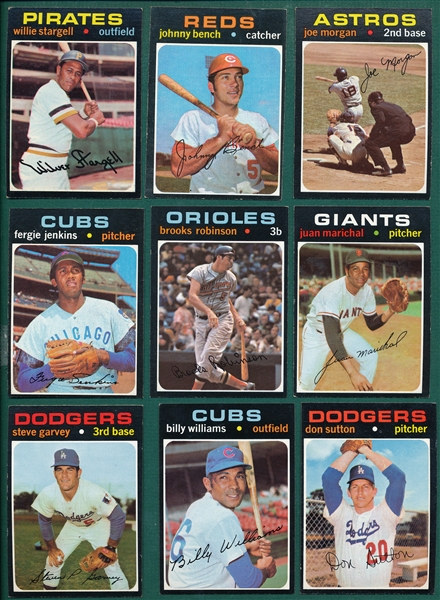 1971 Topps Baseball Complete Set (752) *Beautiful, Crease Free*