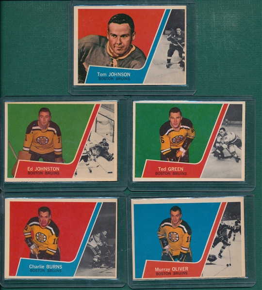 1963-64 Topps HCKY Partial Set (41/66) W/ Hull & Checklist, *Gorgeous*