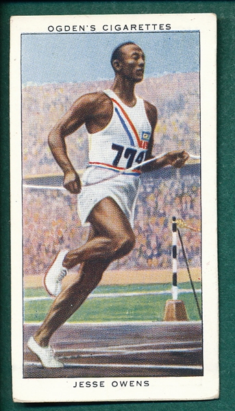 1937 Ogden's Cigarettes #3 Jesse Owens