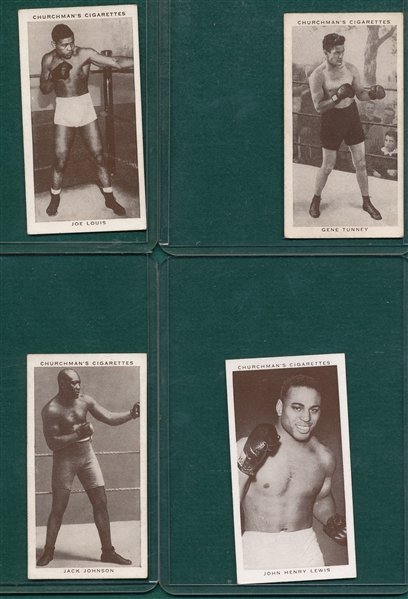 1930s-1950s Boxing Lot of (20) W/ Joe Louis