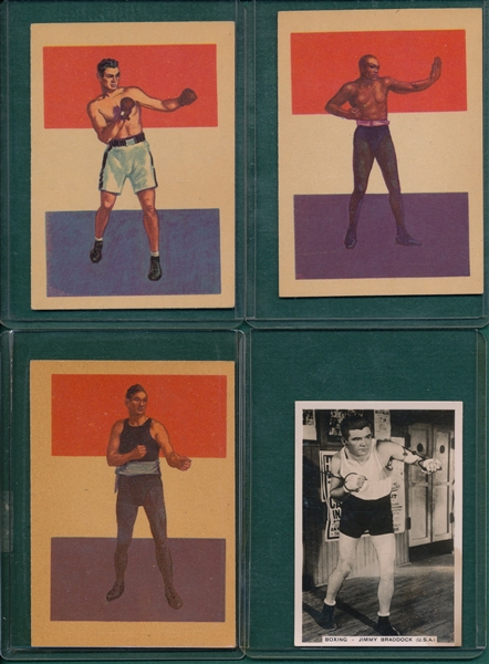 1930s-1950s Boxing Lot of (20) W/ Joe Louis