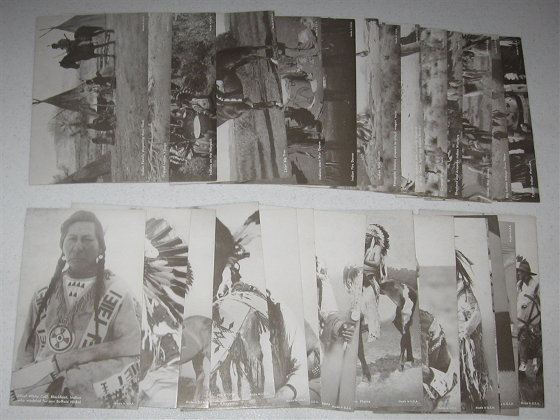 1940s Exhibits Indians Lot of (32)