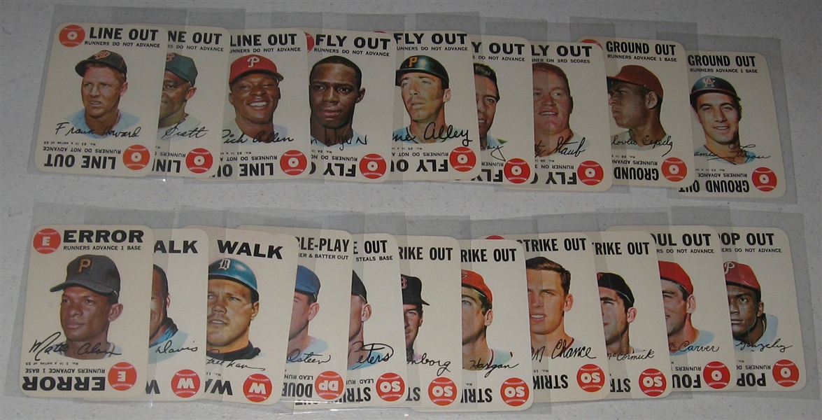 1968 Topps Game Complete Set (33)
