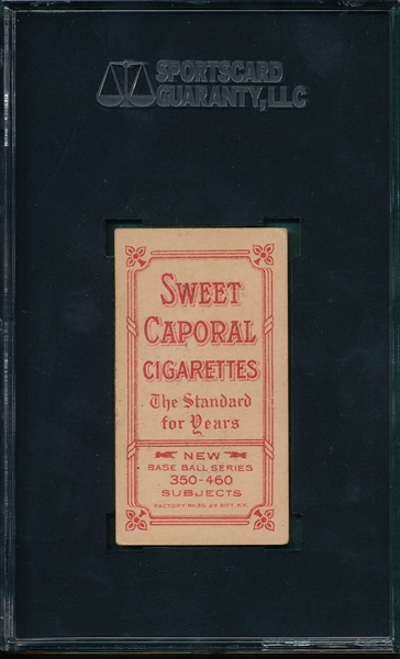 1909-1911 T206 Payne Sweet Caporal Cigarettes SGC 30