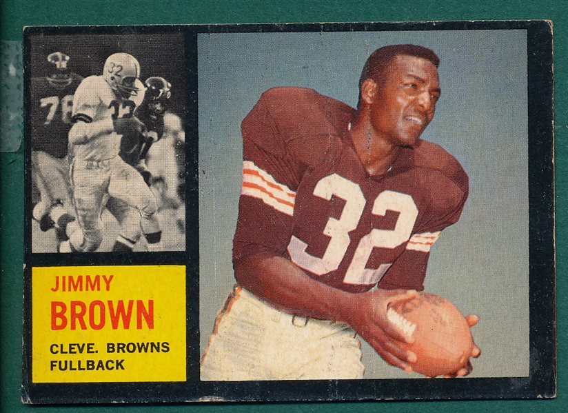 1962 Topps FB #28 Jim Brown
