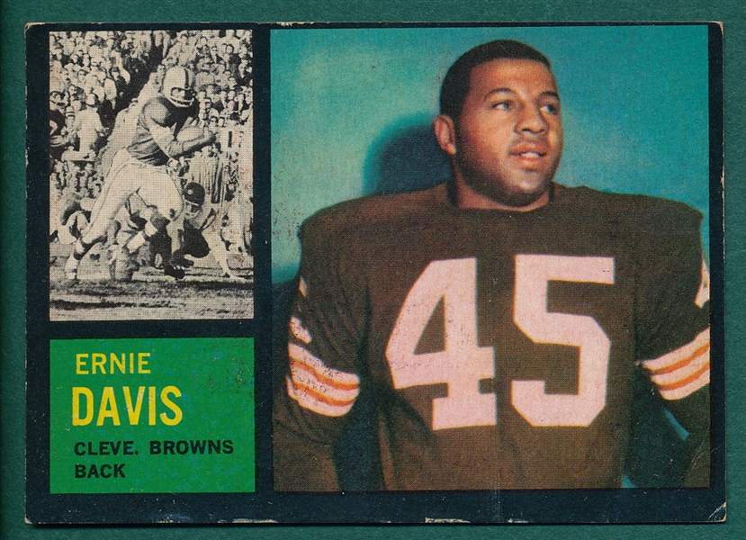 1962 Topps FB #36 Ernie Davis *Rookie*