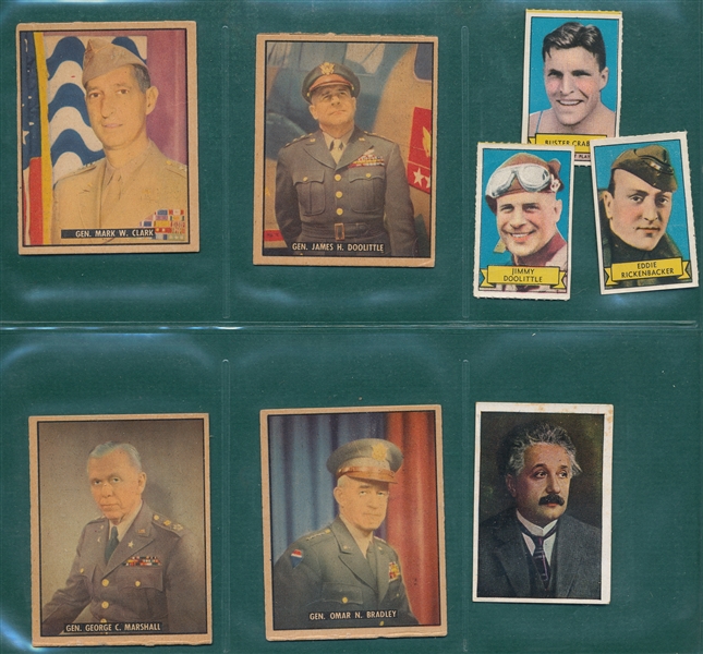 1880s-1950s Lot of (20) Military Themed Cards 