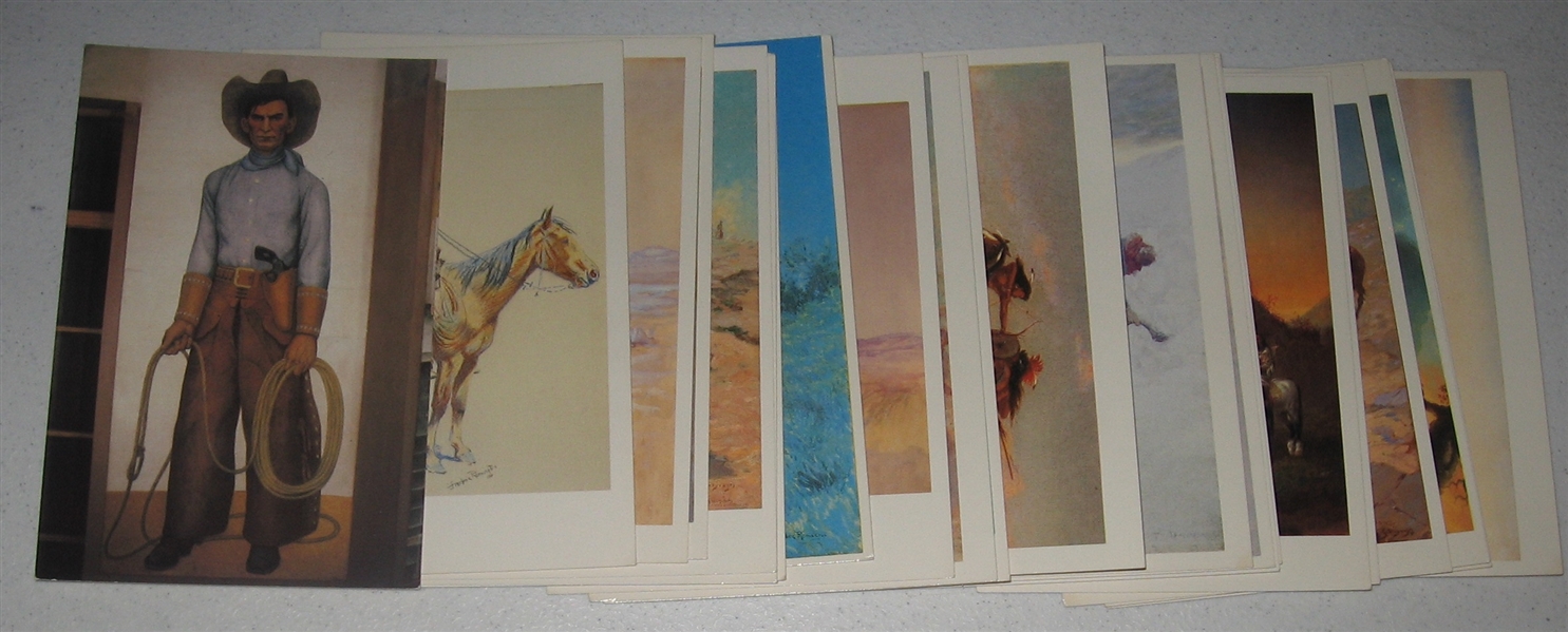 1950s-80s Lot of (85) Western Themed Cards W/ John Wayne