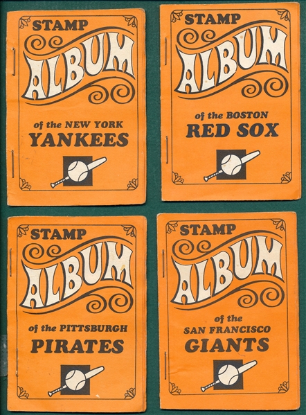 1969 Topps Baseball Stamps & Albums Complete Set (24)